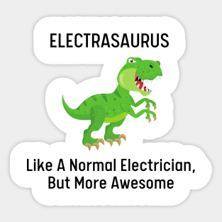 Electrasaurus Sticker